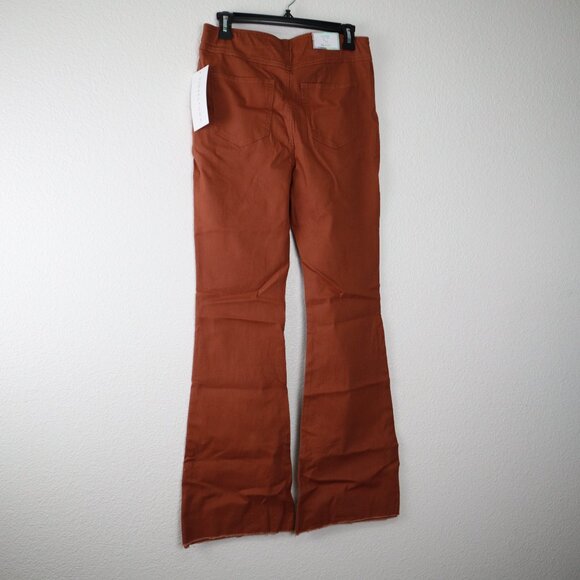 Tinseltown pants sz 9/29 Roast Brown Juniors' Pull-On Flare-Leg Jeans high rise - Picture 7 of 8